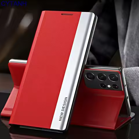 coque Magnetic Flip Leather Phone Case For Samsung Galaxy Z Fold 7 Z Fold 6 Z Fold 5 Z Fold 4 Z Fold