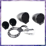 [P K A M] 3.5 Inch Car Midrange Speaker Base Car Horn Modified 3-Way Speaker Bracket Car 3-Way Frequ