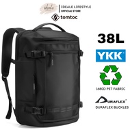 TOMTOC Navigator-T67 Travel Laptop Backpack 38L Carry On Backpack Fits 17.3 Inch Laptop TSA Friendly