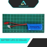 Rechargeable Battery LIPO 2S 7.4V 550mAh for P939 K969 K979 K989 Toys RC Car Truck Robot Sumo Soccer
