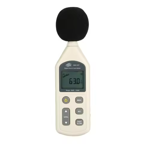 GM1357 Digital LCD Noise Meter Handy Mini Sound Level Meter Noise Measuring Instrument Sound Tester 