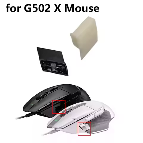 For G502X Mouse Side Button Side Keys Cap Replacement for Logitech G502 X Mouse Side Button Cover Ac
