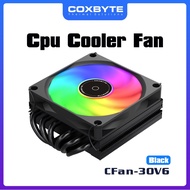 Coxbyte CPU Cooler ARGB Fan for AM4 AM3 LGA 1700/1200/1151/1150
