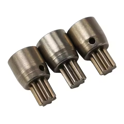 4.98mm Shaft 7 Teeth Gear Sleeve Power Tools Accessories 3pcs 7T Gear Easy To Install For 2106 Brush