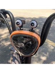 2入組自行車或電動滑板車個性有趣眼球飾品