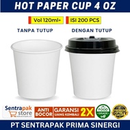 Paper cup 4 oz 120ml/ with Lid - Paper Cup Set Coffee Paper Cup
