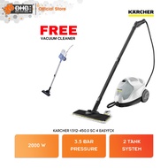 Karcher 1.512-450.0 SC 4 EasyFix Steam Cleaner with 3.5bar pressure & 0.8L Removable Tank - SC4 Easy