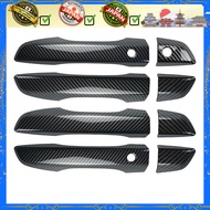 Honda Civic Penutup Pemegang Pintu FC1 FK7 FK8 2016-2020 RHD Hitam Karbon Exterior Accessories