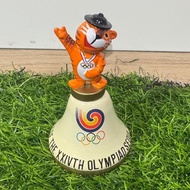 Old Work Rare Souvenir Bell Collectibles Seoul Olympics 1988 – HODORI With Original Box