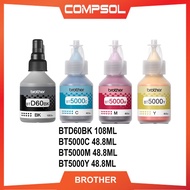 Brother Original BTD60BK + BT5000 Ink Set T4000DW T310 T510W T710W T810W T820DW T825DW T910DW T920DW