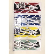 F1097Y Moritaka 125z sticker body model bata / 125z stripe body model bata /125z biru bata /125z mer