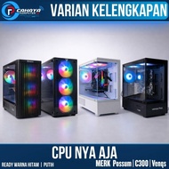 PC Gaming Design [Full Set] i7 4790 | RAM 16GB | RTX 3050 | LED 27" Curved | SSD 256GB SIAP PAKAI