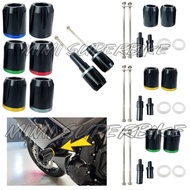 1SET KAWASAKI Z650 NINJA650 2016+ BODY FRAME SLIDER CRUSH PROTECTOR NINJA 650 ENGINE GUARD CRASH BAR