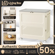 Large Capacity Wheeled Storage Box | Toy Storage Box Children's Toy Box/ Toy Storage Box with Wheels