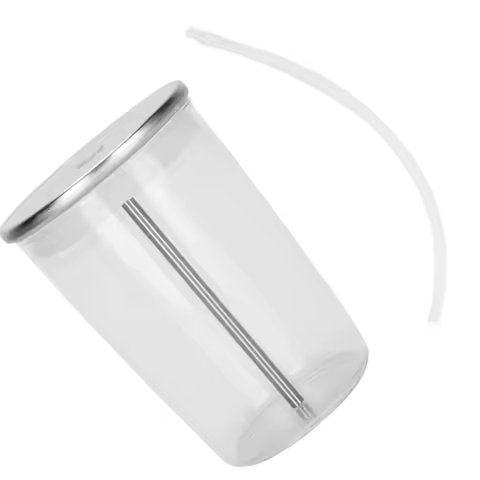 【HAND TOOL】Glass Milk Cup Pot For Yourui Jura Coffee Machine HP3/1/2 Accessories For ENA8 Z6 X3 X7 M