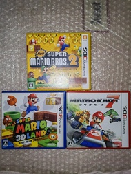 任天堂 3DS 超級瑪利歐兄弟 2 / 3D Land / 瑪利歐賽車 7