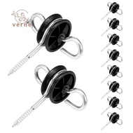 10Pcs Electric Fence Gate Handle Anchor Electric Fence Insulators Fence Wire Insulators for Electric