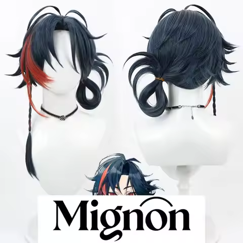 Nijisanji VTuber Kaisei cosplay wig styled Halloween gift