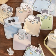 Cat Life Little Theater Cute Animal Sticky Notes Student Handbook Material Message Notes Note Sticke