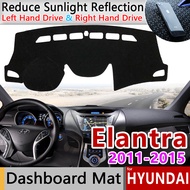for Hyundai Elantra 2011 2012 2013 2014 2015 MD UD Avante Anti-Slip Mat Dashboard Cover Pad Sunshade