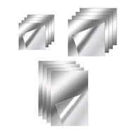 [nlkgeqgn6] Wall Mirror Tiles, 4 Pieces Frameless Full Length Mirror Tiles for Bedroom, Wall Mounted