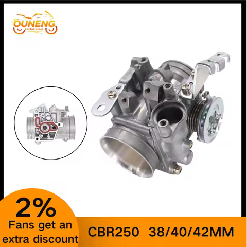 38mm 40mm 42mm Motorcycle Racing Throttle Body For CBR250 CBR250R CB300F CBR300R CB250 CB300R CRF250