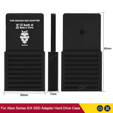 NEW For XBOX Series X/S SSD Adapter for Xbox Series S/X External Hard Drive Conversion Case M.2 NVME