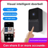 X1 Wireless Smart Doorbell Home Security Ala Welcome Doorbell LED Light Easy tallation Video Call HD Decice Sharing