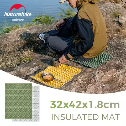 Naturehike Camping Mat Outdoor Foldable Insulated Seat Mat IXPE Foam Sitting Cushion for Ultralight 