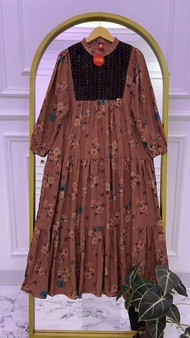 New Gamis Alanna Renda // Gamis Rayon Sultan Terbaru Rayon Diamond