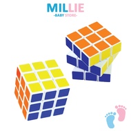 MILLIE 3x3x3 Magic Cube Rubikk Cube Smooth Round Edges Safe For Kids Educational Toy Critical Thinki