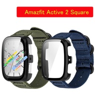 Amazfit Active 2 Square strap Nylon strap for Amazfit Active 2 strap Sports wristband for Amazfit Ac