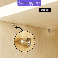 [Lacooppia2] 50 Pieces Shelf Pins Plate Holder Shelf Pegs for Cupboard Wardrobe Showcase