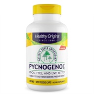 Healthy Origins Pycnogenol 120 Veggie Caps Plant Extract Supplement Support Gentle Body Antioxidant 