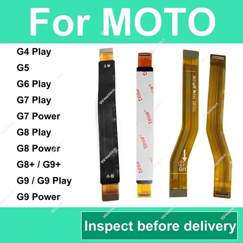 LCD Motherboard Mainboard Flex Cable For Motorola Moto G4 G5 G6 G7 G8 G9 Power Play Plus Main Board 