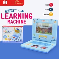 WETECH Mainan Laptop Anak Mainan Anak Perempuan 3 tahun Learning