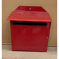 METAL LETTER BOX / PVC LETTER BOX / RED MAIL BOX / PETI SURAT BESI / PETI SURAT PLASTIC