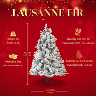 ต้นคริสต์มาส Lausanne Fir Snow - Christmas Tree | H 150/180/210/240 cm.