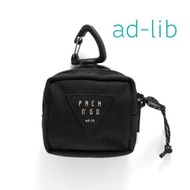 70%New Adlib ad-lib Pack n'Go Pack and Go 黑色 藍牙耳機袋 AirPods Case CORDURA Fabric 小包（小物袋 銀包 鎖匙包 Pack an