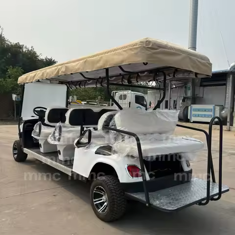 60v/72v Lithium Battery Motor 5000W/7500W System 6 8 Seats Club Sightseeing Bus Club Car Golf Cart W