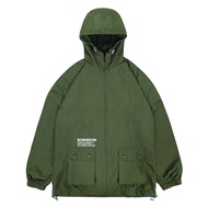 Rown Division Official Windbreaker Jacket - Rowndvsn Anorak Gorva Green Jacket