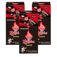 Samyang Buldak Hot Chicken Sauce Stick 160g x3 | Korean Spicy Ramen Chili Sauce | Portable Stick Pac