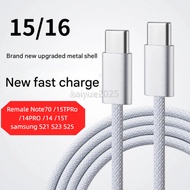 LIKAIYUE PD60W  Dual Type-C metal aluminum shell mobile phone fast charging data cable suitable for 