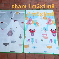 Anti-slip mat 1m2x1m8, 1m5x1m8 for babies