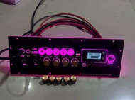 เพลทไฟHT21-HT21 2G- HT21 3G คาราโอเกะ ไม่ย้าย ดิจิตอล สวิตช์โยก ไฟสีชมพู รวมแอมป์คาราโอเกะ AMP ดิจิต