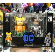 Bearbrick Aquaman &amp; Cyborg DC 1