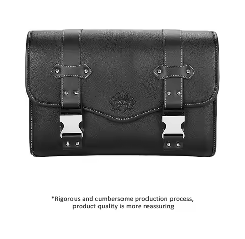 Sacoche latérale de moto en PU rétro, sac à outils pour ADNOH Rebel 250, 500, Rebel 1100, 300, W400,