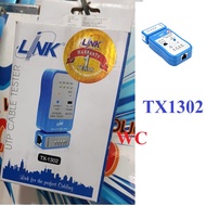 อุปกรณ์ทดสอบสัญญาณสาย Lan/สายโทรศัพท์ Cable Tester LINK (TX-1302)