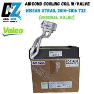 NISSAN XTRAIL 2016 T32 COOLING COIL WITH EXPANSION VALVE (VALEO BRAND) (814768) NISSAN X-TRAIL COOLI