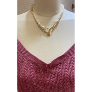 Top quality D brand Pearl Necklace necklace jewelry